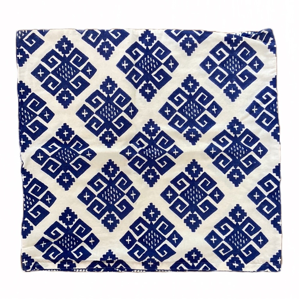 John Robshaw Greek Key Throw Pillow